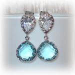 Swiss Blue and Cubic Zircon..